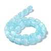 Natural Selenite Beads Strands G-F750-03-3