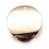 Brass Pendants KK-R058-107G-2