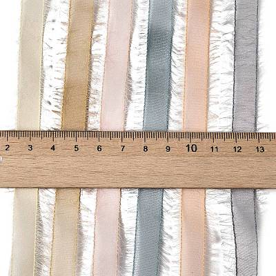 Polyester and Nylon Raw Edged Ribbon Sets DIY-Z029-01D-1