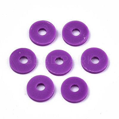 Handmade Polymer Clay Beads CLAY-Q251-8.0mm-61-1