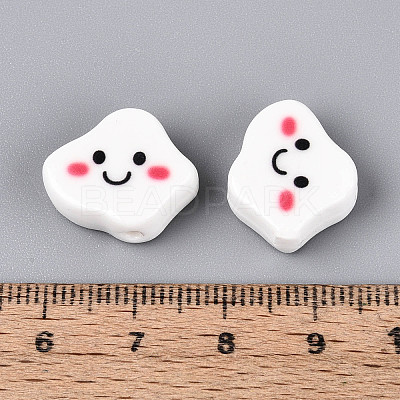 Handmade Porcelain Ceramic Beads PORC-T134-20A-1
