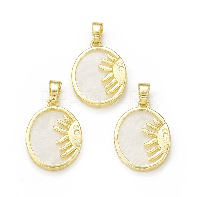 Plastic Pendants KK-C011-28G-1