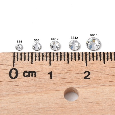 Preciosa® Crystal Hotfix Flatback Stones Y-PRC-HSS12-20410-200-1