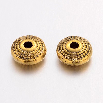 Tibetan Style Alloy Spacer Beads GLF0391Y-1
