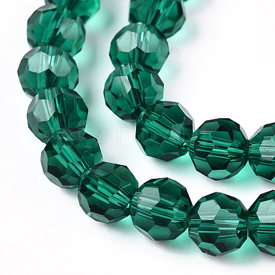 Transparent Glass Beads X-EGLA-A035-T6mm-D18-1