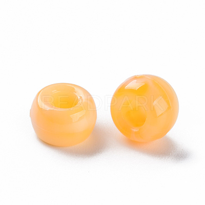 Acrylic European Beads MACR-S375-002B-06-1