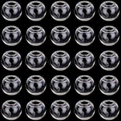 210Pcs Round Mechanized One Hole Blown Glass Globe Ball Bottles BLOW-PA0001-04B-1