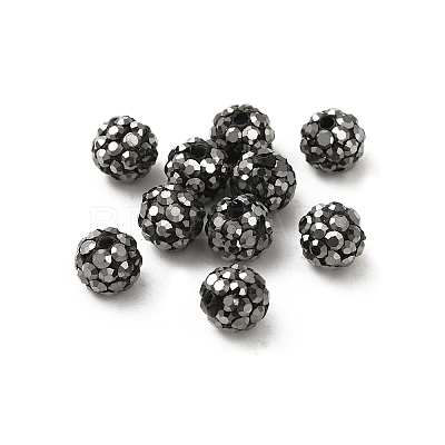 Pave Disco Ball Beads RB-Q195-A6mm-1-1