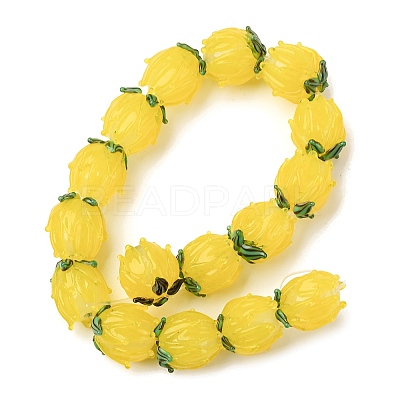 Handmade Lampwork Beads LAMP-F041-02C-1