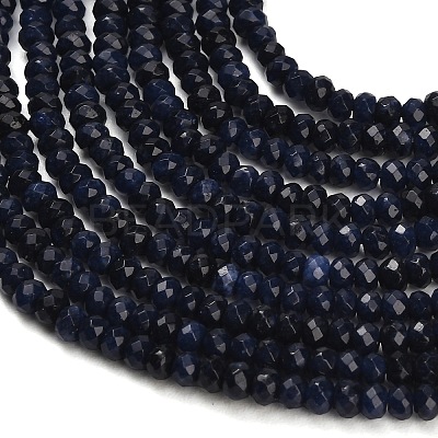 Dyed Natural White Jade Beads Strands GG-CBAF9EE-A14-3x4mm-1