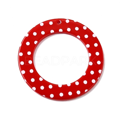 Acrylic Pendants Diy Earrings Accessories OACR-M029-02-1