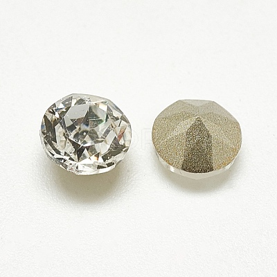 Pointed Back Glass Rhinestone Cabochons RGLA-T110-5mm-001-1