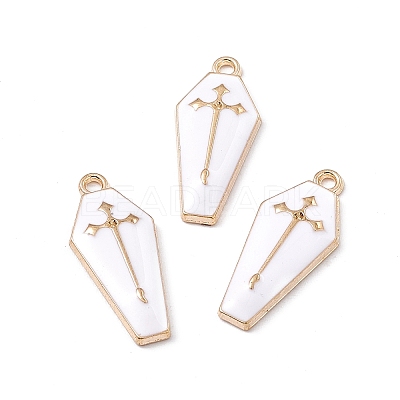 Alloy Enamel Pendants ENAM-H039-10G-D-1