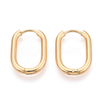 304 Stainless Steel Hoop Earrings STAS-T074-29G-1