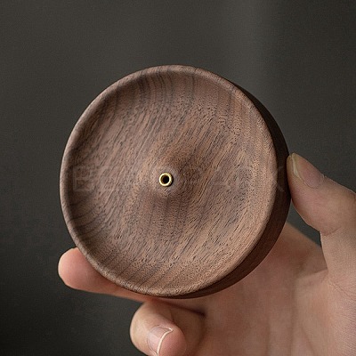 Black Walnut Incense Holder AJEW-CN0006-26-1