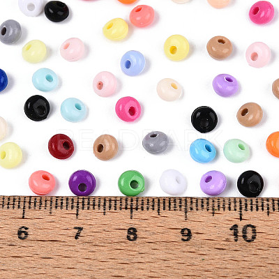 Opaque Acrylic Beads OACR-N150-05K-1