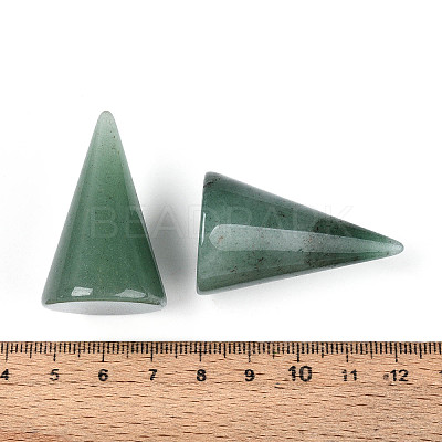 Natural Green Aventurine Ring Display Stands G-T144-06F-1