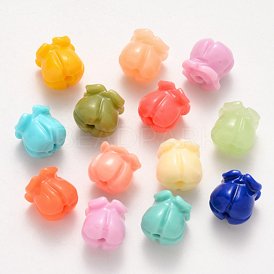 Synthetic Coral Beads CORA-R018-10-1