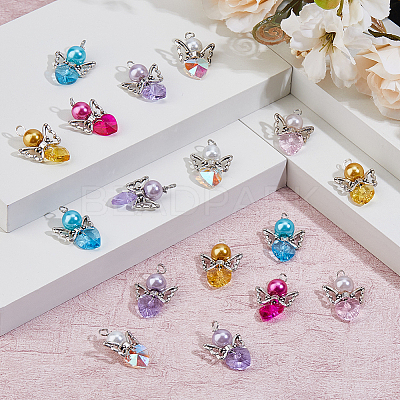 Glass Pendants PALLOY-DC00012-1