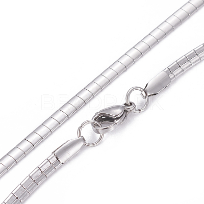 Tarnish Resistant 304 Stainless Steel Chain Necklaces & Bracelets Sets SJEW-E334-01B-P-1