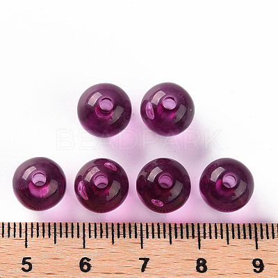 Transparent Acrylic Beads MACR-S370-A10mm-743-1