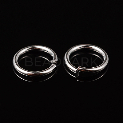 Brass Open Jump Rings JRC8MM-S-1