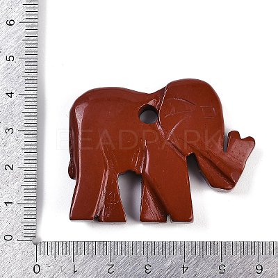Natural Dalmatian Jasper/Red Jasper/Marble/Sinkiang Jade Carved Pendants G-K383-14-1