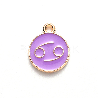 Alloy Enamel Pendants LS-ENAM-S124-01A-01D-1
