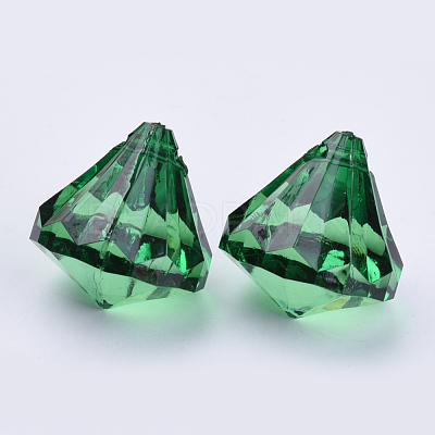 Transparent Acrylic Pendants TACR-Q260-E-V17-1