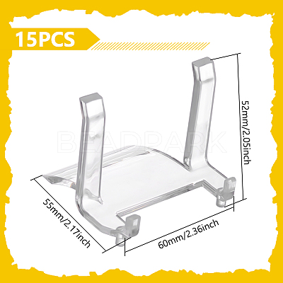 Plastic Display Holder AJEW-WH0651-90-1