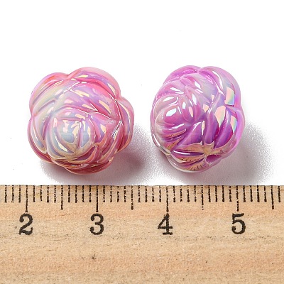 UV Plating Acrylic Beads PACR-C006-14-1