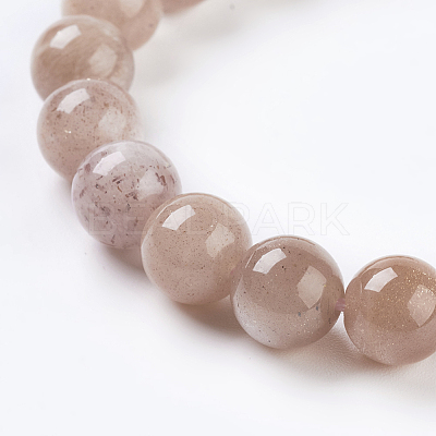 Natural Sunstone Beads Strands L-G-G099-12mm-14-1