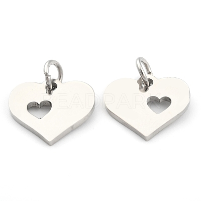 Non-Tarnish 304 Stainless Steel Pendants STAS-Q201-T457S-1