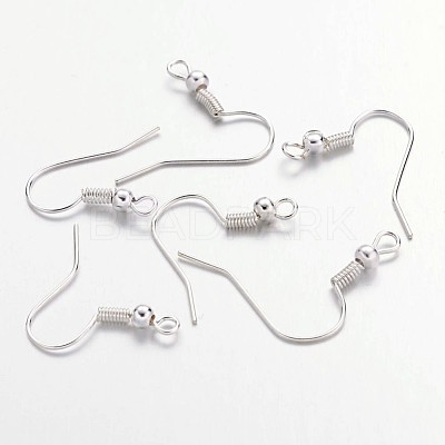 Iron Earring Hooks J07JW-S-1