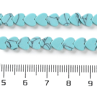 Synthetic Turquoise Beads Strands G-M403-A29-02-1