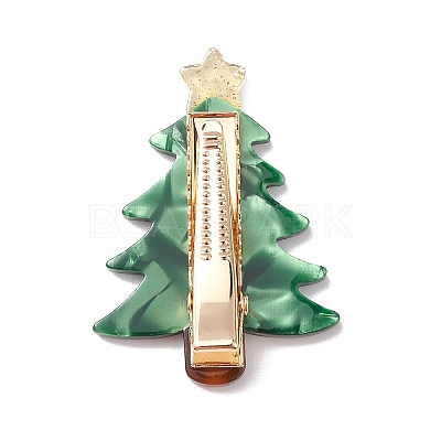 Christmas Cellulose Acetate Alligator Hair Clip PHAR-K003-01A-1