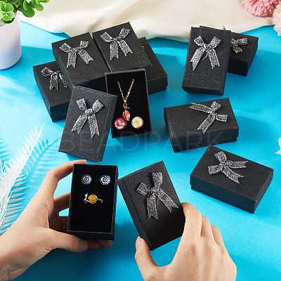 Cardboard Glitter Powder Jewelry Set Packaging Boxes CON-TAC0008-08F-1