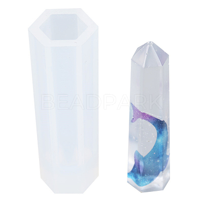 Bullet Shape DIY Silicone Molds X-AJEW-P039-09-1