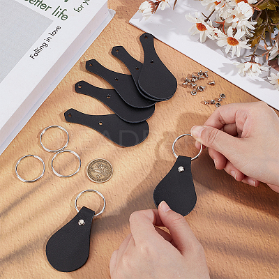 DIY Keychain Making Kits DIY-OC0013-16C-1