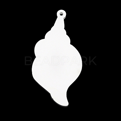 Ocean Themed Opaque Printed Acrylic Pendants SACR-L004-03F-1