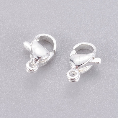 304 Stainless Steel Lobster Claw Clasps STAS-E464-21B-S-1