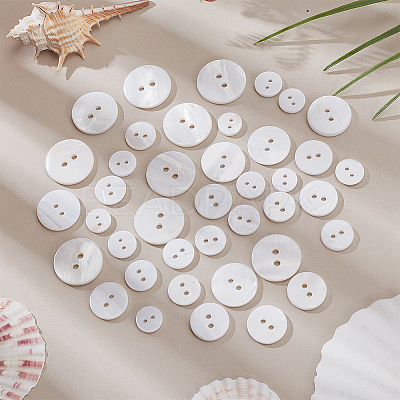 Natural Shell Buttons BUTT-AR0001-22-1