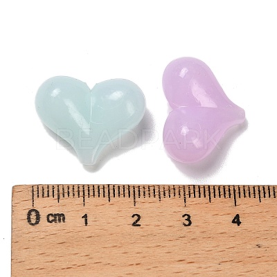 Acrylic Imitation Jelly Beads OACR-P032-07M-1