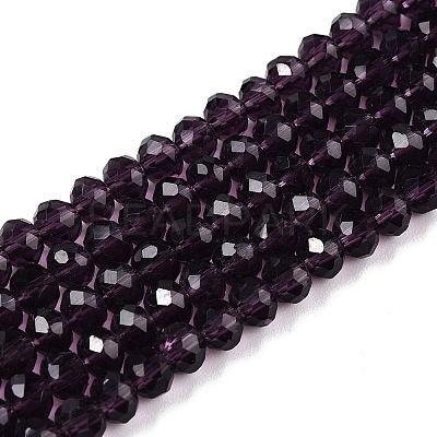 Glass Beads Strands EGLA-A044-T4mm-D15-1