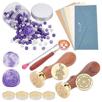 DIY Wax Seal Stamp Kits DIY-CP0003-91E-1