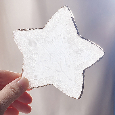 4Pcs 4 Style Resin Imitation Agate Color Palette MRMJ-NB0001-19-1