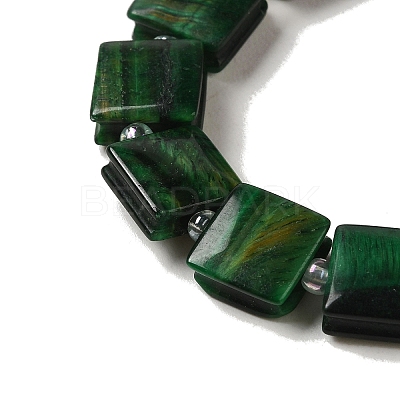 Natural Green Tiger Eye Beads Strands G-L596-A01-B01-1