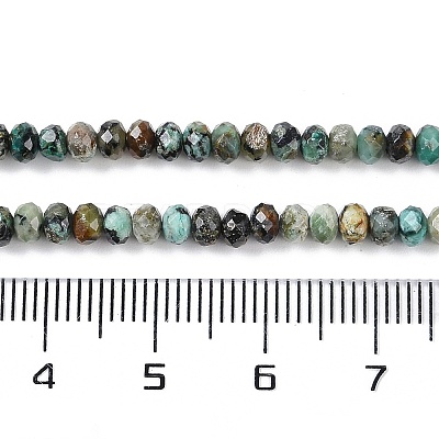 Natural African Turquoise(Jasper) Beads Strands G-N342-28A-1