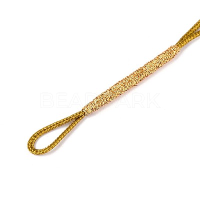 Nylon Metallic Woven Cord Loop Making NWIR-N017-01G-1