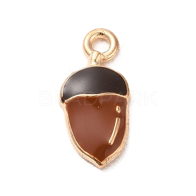 Alloy Enamel Pendants ENAM-E064-25KCG-14-1